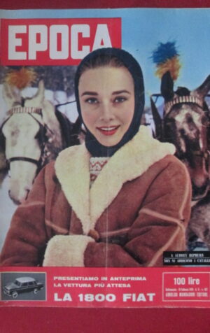 EPOCA 437 1959 AUDREY HEPBURN LINO VENTURA JEAN GABIN [TR21]