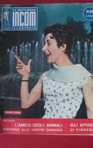 SETTIMANA INCOM ILLUSTRATA 22 1956 GIANCARLA LUCCHINI VOLTERRA [TR21]