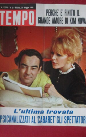 TEMPO 21 1966 KIM NOVAK RAFFAELLA CARRA MINA ANNABELLA INCONTRERA [TR21]