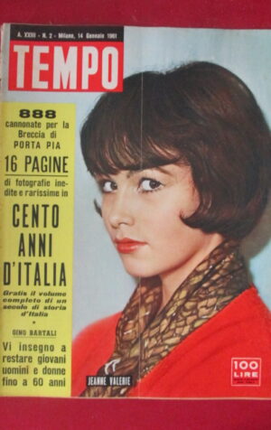 TEMPO 2 1961 JEANNE VALERIE THOMAS MILIAN MINA AEREOPORTO FIUMICINO [TR21]