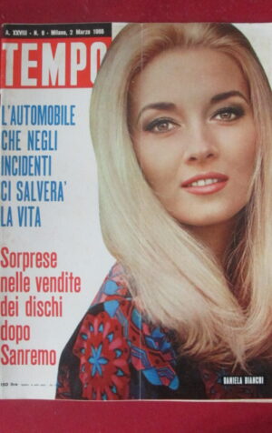 TEMPO 9 1966 DANIELA BIANCHI ROMINA POWER CELENTANO MODUGNO [TR21]