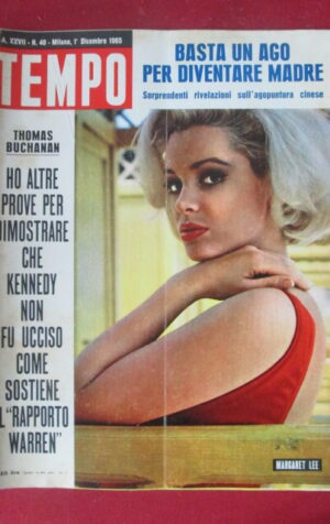 TEMPO 48 1965 MARGARET LEE PAOLO VI LEANDRO FRANCHI SHEILA [TR21]