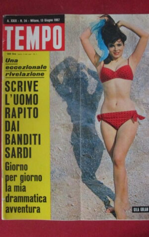 TEMPO 24 1967 GILA GOLAN SHARON TATE [TR21]