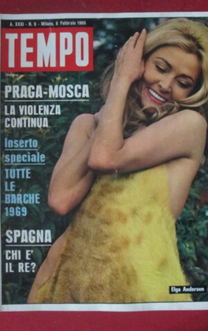 TEMPO 6 1969 ELGA ANDERSEN VIRNA LISI SVETLANA VINOKUROVA  [TR21]