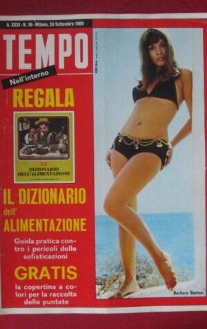 TEMPO 38 1969 BARBARA BENTON DON ENZO MAZZI LUCIA BOSE MARILYN MONROE [TR21]