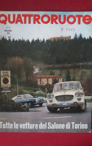 QUATTRORUOTE 120 1965 Tutte le novità del Salone di Torino [TR21]