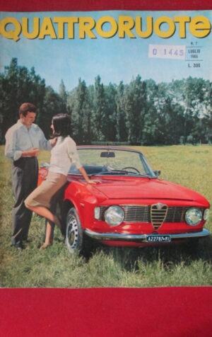 QUATTRORUOTE 115 1965 ARCA 2000 ASA 1000 GT Alfa Romeo Giulia Super [TR21]