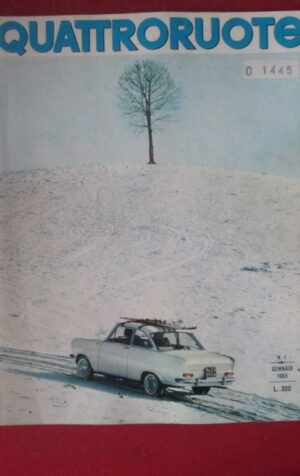 QUATTRORUOTE 109 1965 Opel ADMIRAL – Fiat Abarth 1000  [TR21]