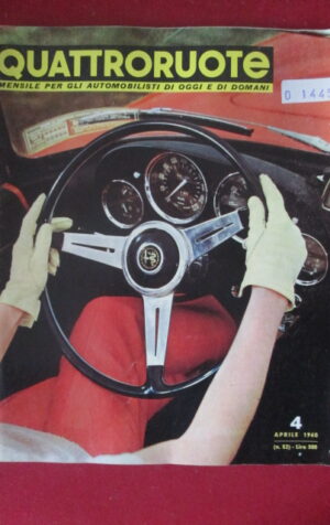 QUATTRORUOTE 4 1960 Test Volvo 122 S Maserati 3500 G.T.  [TR21]