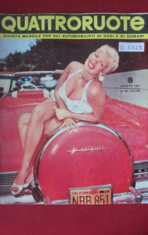 QUATTRORUOTE 8 1960 Test su strada Fiat 1500  [TR21]