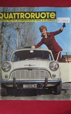 Quattroruote 3 1960 Numero Speciale Test su strada Mini Minor BMC 850 [TR21]