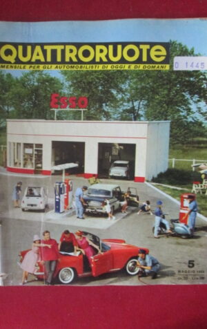 QUATTRORUOTE 5 1960 Fiat 1800 SALONE DI NEW YORK  [TR21]