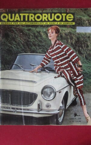 QUATTRORUOTE 7 1960 Fiat Giardiniera 500 Peugeot 404  [TR21]