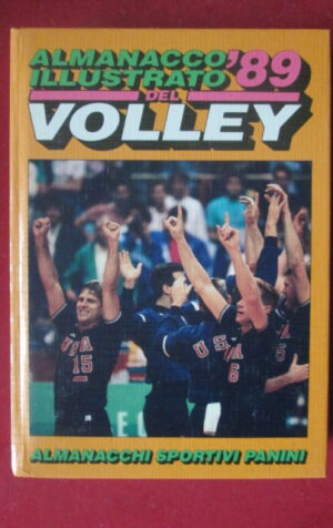 ALMANACCO PALLAVOLO VOLLEY 1989 PANINI CARTONATO [TR21]