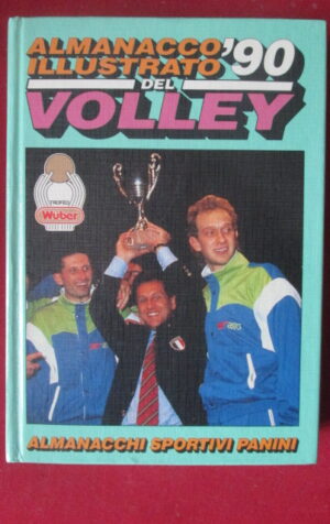 ALMANACCO PALLAVOLO VOLLEY 1990 PANINI CARTONATO [TR21]