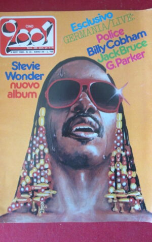 CIAO 2001 45 1980 STEVIE WONDER POLICE JACK BRUCE G. PARKER [G103B]