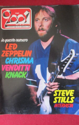 CIAO 2001 32 1980 STEVE STILLS LED ZEPPELIN CHRISMA VENDITTI KNACK [G103B]
