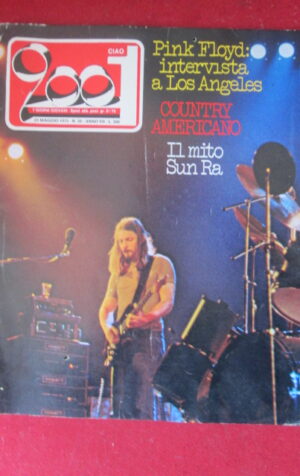 CIAO 2001 20 1975 PINK FLOYD COUNTRY AMERICANO IL MITO SUN RA [G103B]