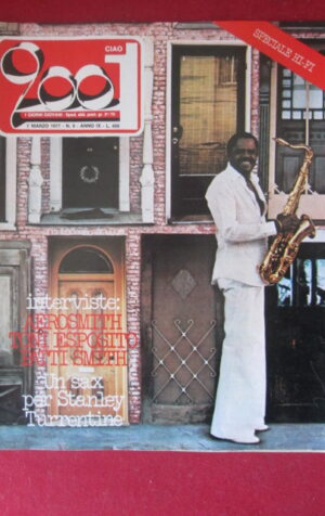 CIAO 2001 9 1977 AEROSMITH TONI ESPOSITO PATTI SMITH STANLEY TURRENTINE [G103B]