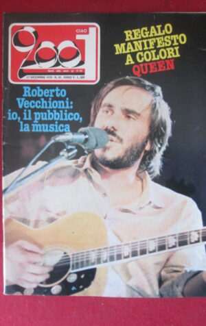 CIAO 2001 50 1978 VECCHIONI BRIAN FERRY STEVE HACKETT ELECTRIC LIGHT [G103B]