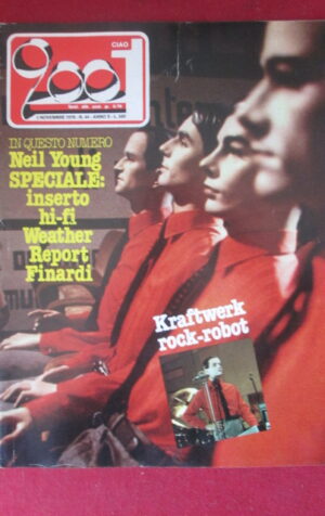 CIAO 2001 44 1978 KRAFTWERK NEIL YOUNG SKIANTOS VAN DER GRAAF [G103B]