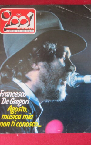 CIAO 2001 37 1980 DE  GREGORI YES KISS JOHN TRAVOLTA BLUE OYSTER CULT  [G103C]