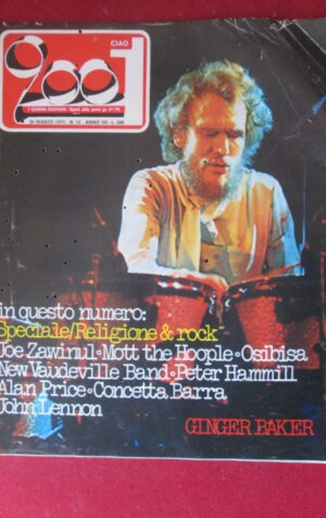 CIAO 2001 12 1975 GINGER BAKER JOSEPH ZAWINUL OSIBISA ALAN PRICE [G103C]