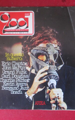 CIAO 2001 13 1975 AREA ERIC CLAPTON JOHN MARTYN GRAND FUNK CARL DOUGLAS [G103C]