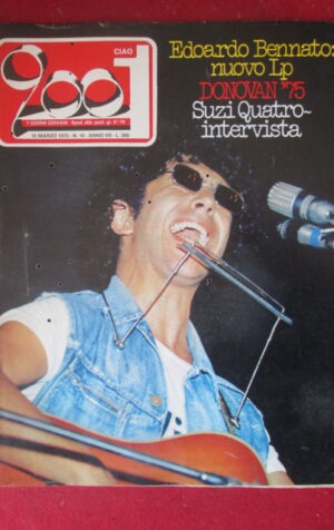 CIAO 2001 10 1975 EDOARDO BENNATO SUZI QUATRO LOU REED JOE FARRELL [G103C]