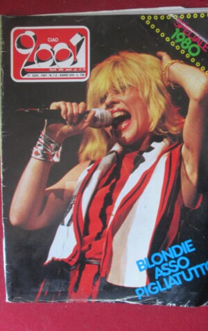 CIAO 2001 1-2 1981 BLONDIE ALBERTO CAMERINI RICCARDO COCCIANTE [G103C]