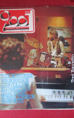 CIAO 2001 3 1975 TONY ESPOSITO VAN MORRISON JUDY COLLINS ISAAC HAYES [G103C]