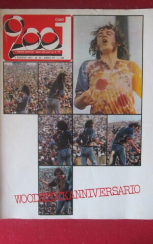CIAO 2001 30 1975 WOODSTOCK CURVED AIR POPOL VUH RICCARDO COCCIANTE [G103C]
