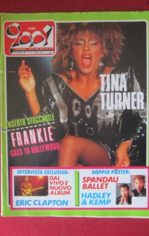 CIAO 2001 13 1985 POSTER TONY HADLEY MARTIN KEMP SPANDAU BALLET [G103C]