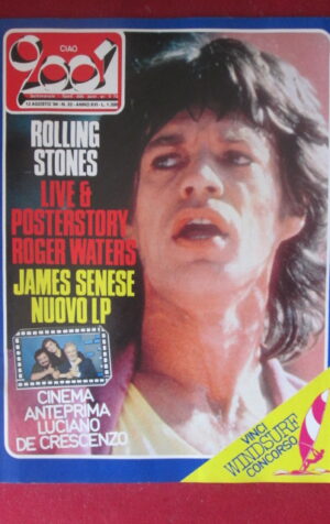 CIAO 2001 32 1984 POSTER STORY ROGER WATERS PINK FLOYD - ROLLING STONES [G103C]