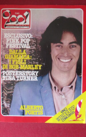 CIAO 2001 31 1984 POSTER STORY TINA TURNER - ALBERTO FORTIS [G103C]