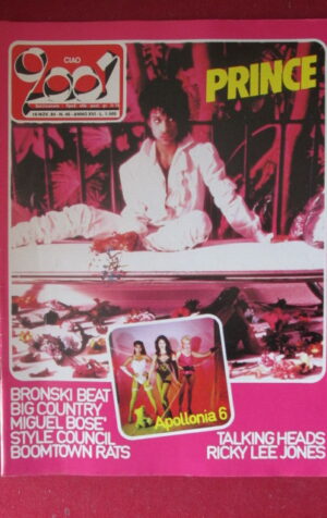 CIAO 2001 46 1984 POSTER PRINCE APOLLONIA 6 - BRONSKI BEAT MIGUEL BOSE [G103C]