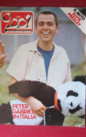 CIAO 2001 39 1980 PETER GABRIEL ELVIS PRESLEY VECCHIONI IRON MAIDEN [G103C]