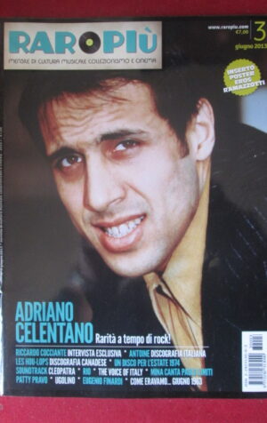 RARO PIU 3 2013 POSTER RAMAZZOTTI ADRIANO CELENTANO COCCIANTE PATTY PRAVO [G103C