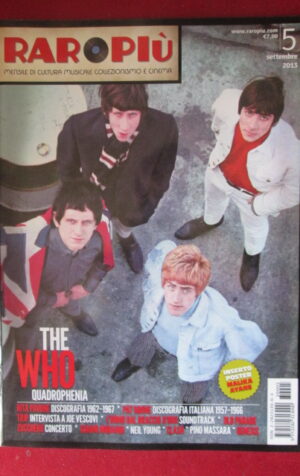 RARO PIU 5 2013 POSTER MALIKA AYANE - THE WHO ZUCCHERO CLASH GENESIS [G103C]