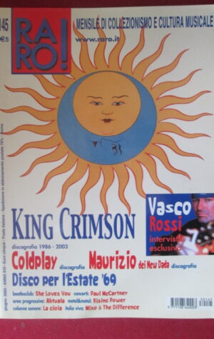 RARO ! 145 2003 KING CRIMSON COLDPLAY VASCO ROSSI RISING POWER [G103C]
