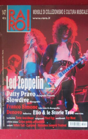 RARO ! 147 2003 LED ZEPPELIN PATTY PRAVO SLOW DIVE DENOVO EZY MEAT [G103C]