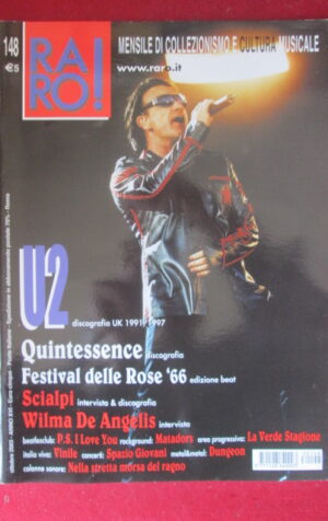 RARO ! 148 2003 U2 DISCOGRAFIA SCIALPI LA VERDE STAGIONE QUINTESSENCE [G103C]