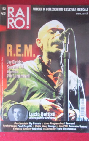 RARO ! 152 2004 REM JOY DIVISION TUBI LUNGIMIRANTI LUCIO BATTISTI TEOREMI [G103C