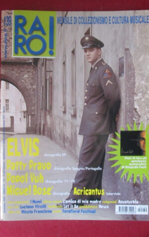 RARO ! 139 2002 ELVIS PRESLEY PATTY PRAVO POPOL VUH MIGUEL BOSE [G103D]