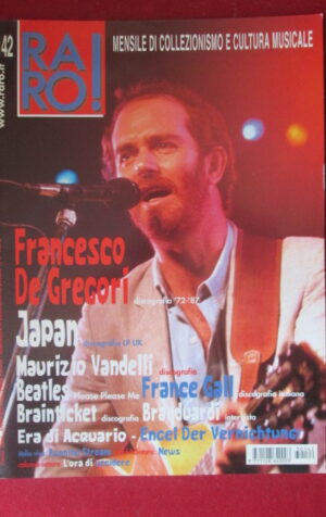 RARO ! 142 2003 FRANCESCO DE GREGORI JAPAN BEATLES BRAINTICKET BRANDUARDI [G103D