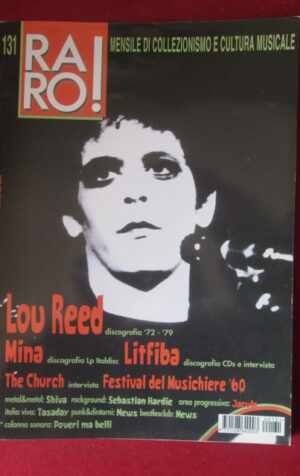 RARO ! 131 2002 LOU REED MINA LITFIBA THE CHURCH JACULA [G103D]