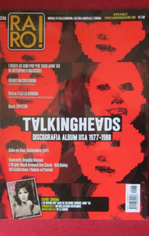 RARO ! 236 2011 TALKING HEADS HENRY MCCULLOGH FRATELLI LA BIONDA SPETTRI[G103D]