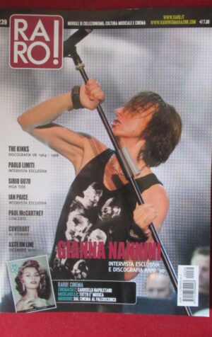 RARO ! 239 2012 GIANNA NANNINI THE KINKS HIGH TIDE PAUL MCCARTNEY [G103D]