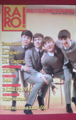 RARO ! 86 1998 BEATLES CYNDI LAUPER WARHORSE CANZONISSIMA 69 [G103D]