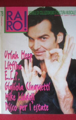 RARO ! 78 1997 URIAH HEEP LITFIBA ELP MIKE LIDDELL  [G103D]